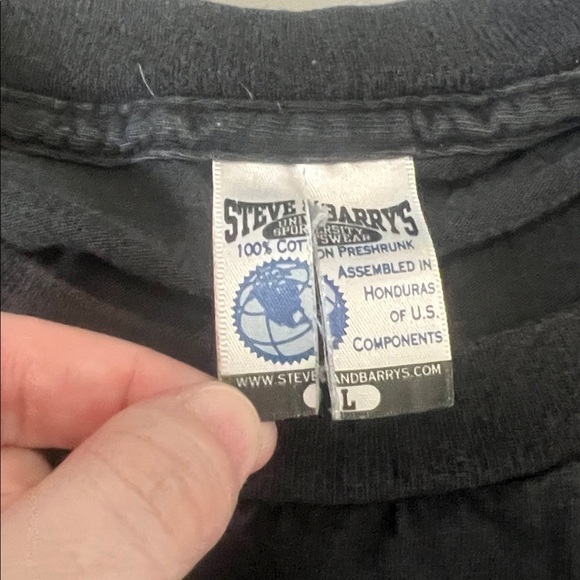 Yes 2002 Tour Graphic TShirt Black Size Large * Flaw - Picture 3 of 7